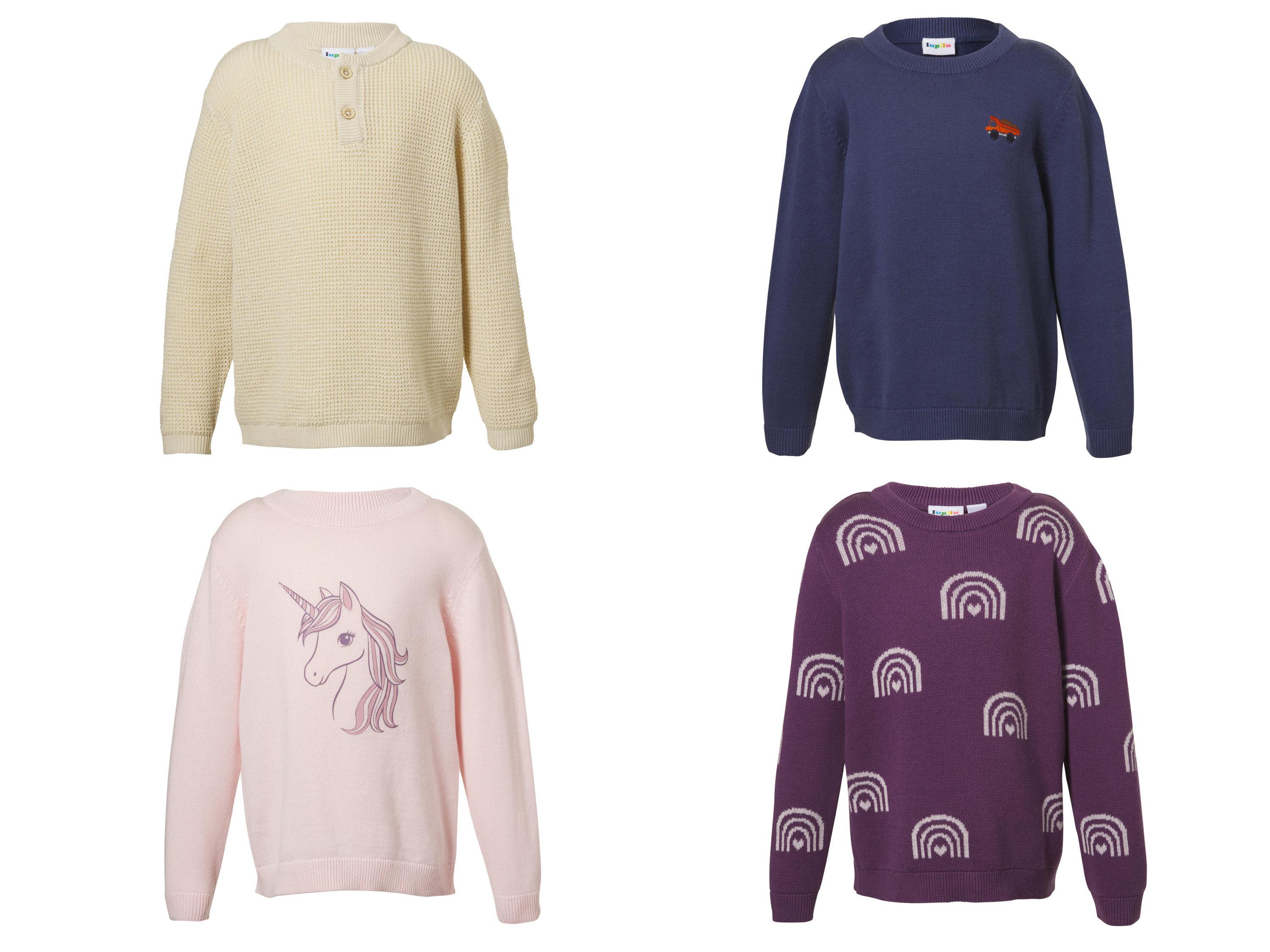 LUPILU® Sweter dziecięcy z bawełny
