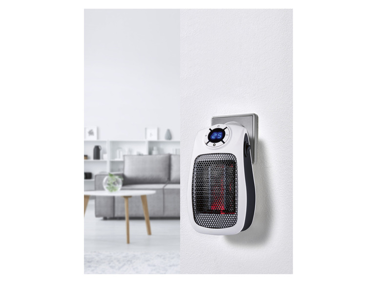 Pełny ekran: SILVERCREST® Ceramiczny termowentylator do gniazdka SSH 600 B2, 600 W - zdjęcie 3
