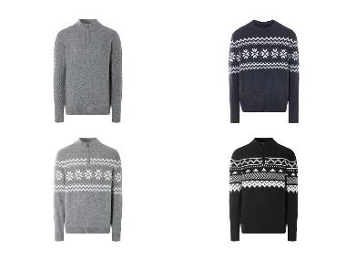 LIVERGY® Sweter dzianinowy męski