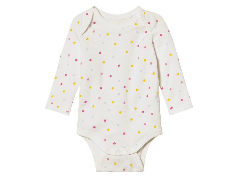 Body niemowlęce z czystej bawełny organicznej, 3 sztuki; Body niemowlęce z czystej bawełny organicznej, 3 sztuki