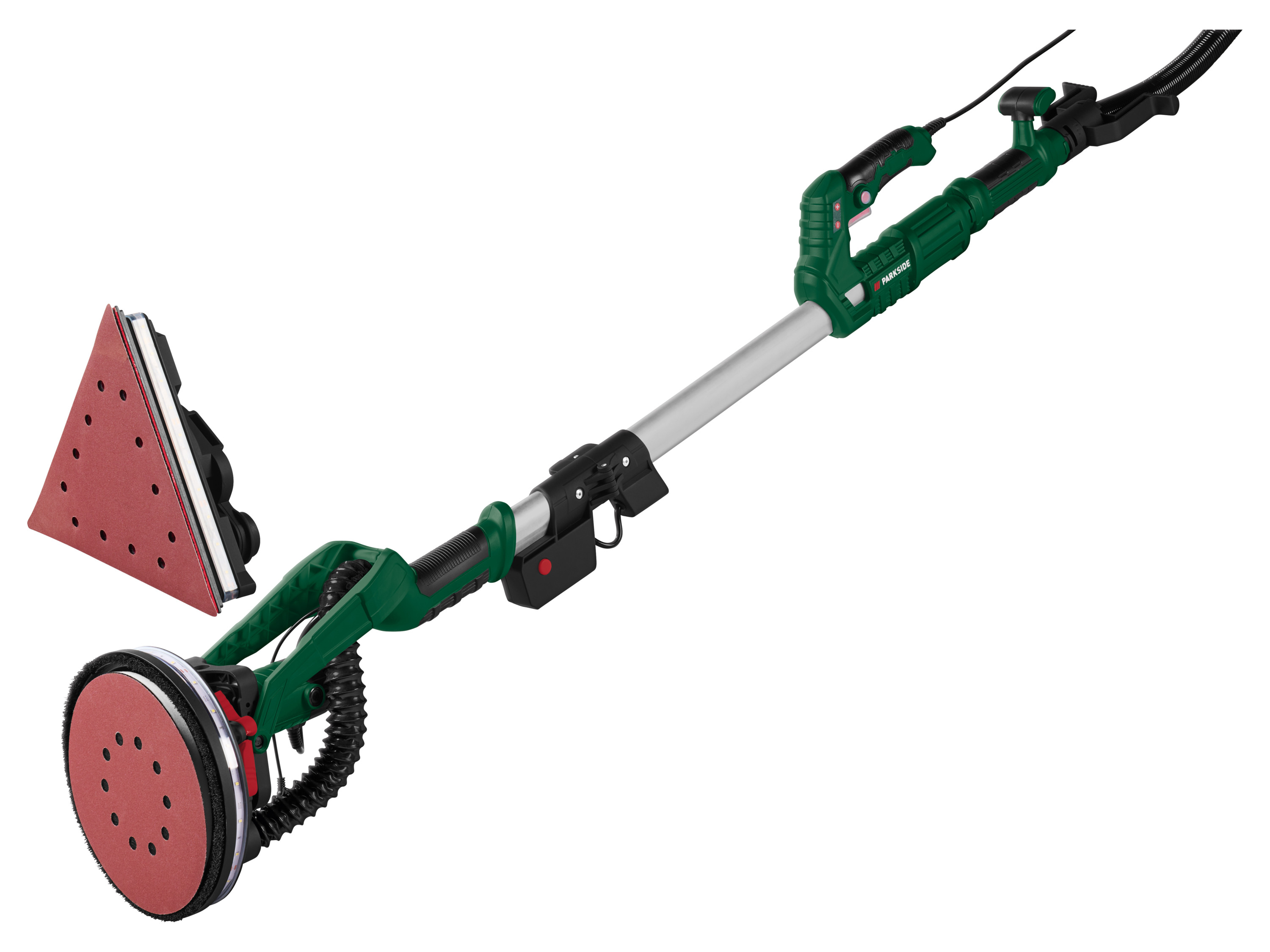 PARKSIDE® Szlifierka do ścian i sufitów PWDS 920 E5, z funkcją teleskopową.