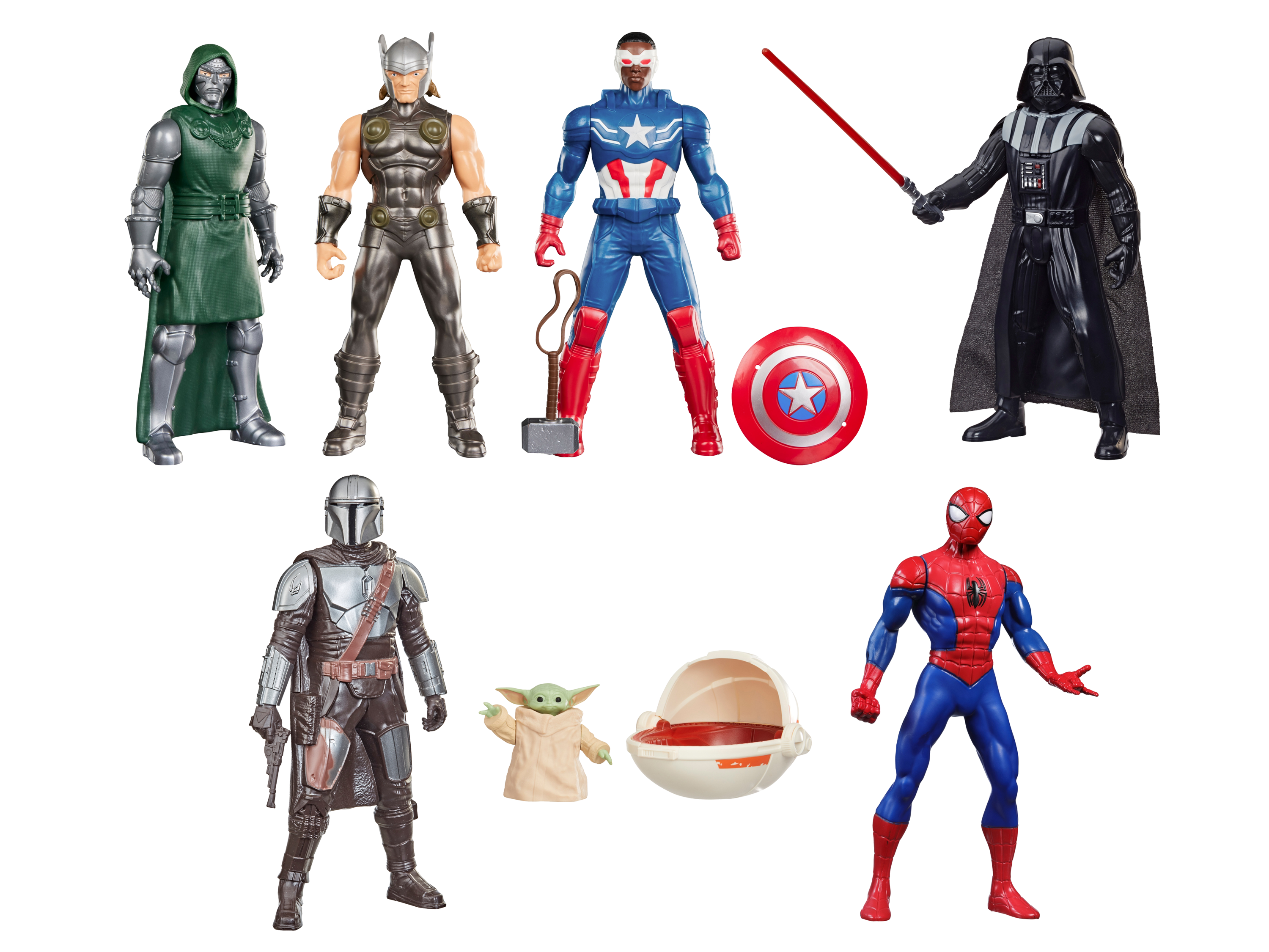 HASBRO Figurki kolekcjonerskie Avengers i Star Wars