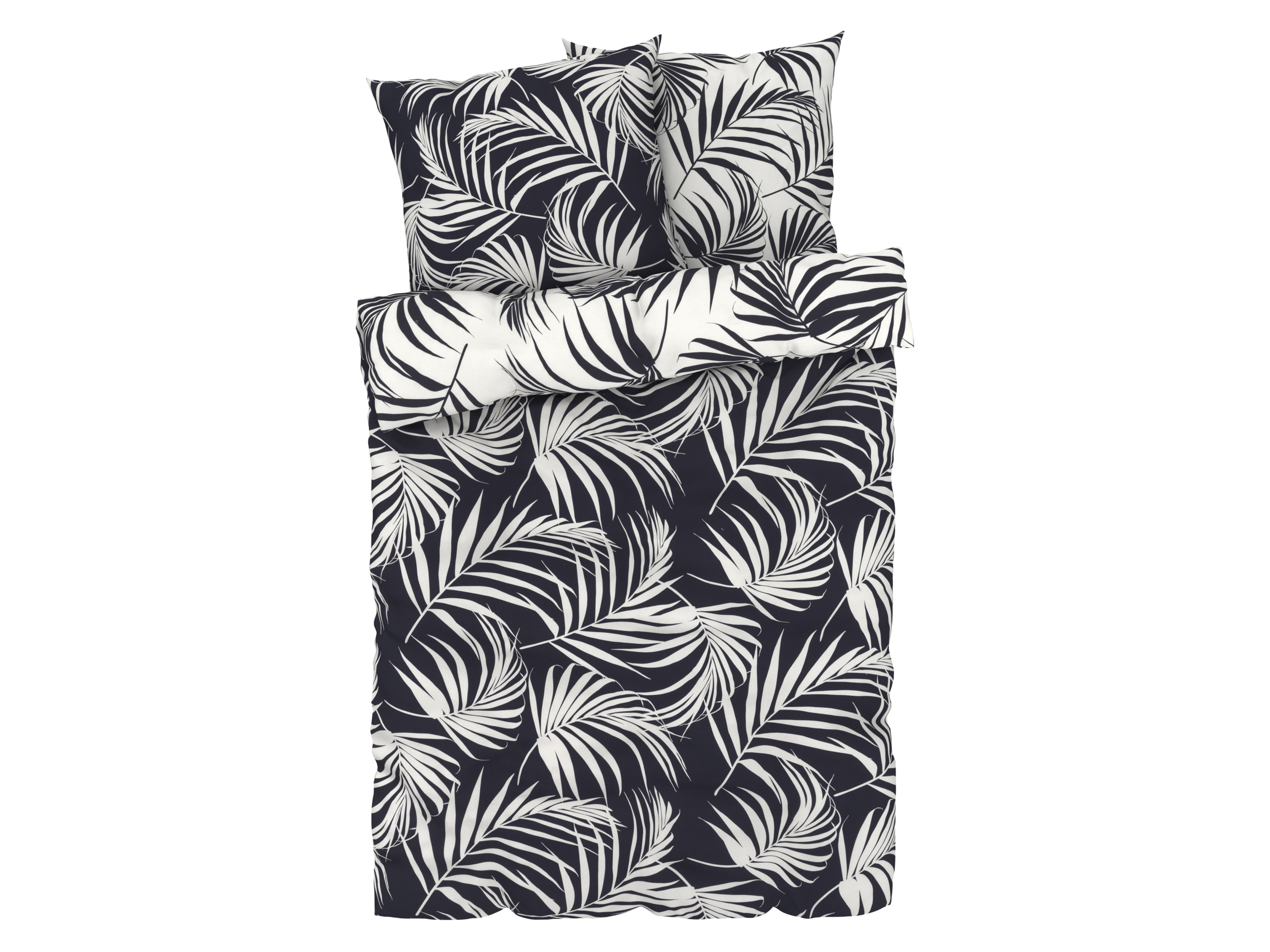 LIVARNO HOME Pościel z mako-renforcé, 260 x 240 cm (Palmy)