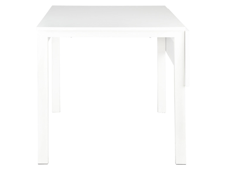 Pełny ekran: LIVARNO home Stół ze składanym blatem, biały - zdjęcie 4