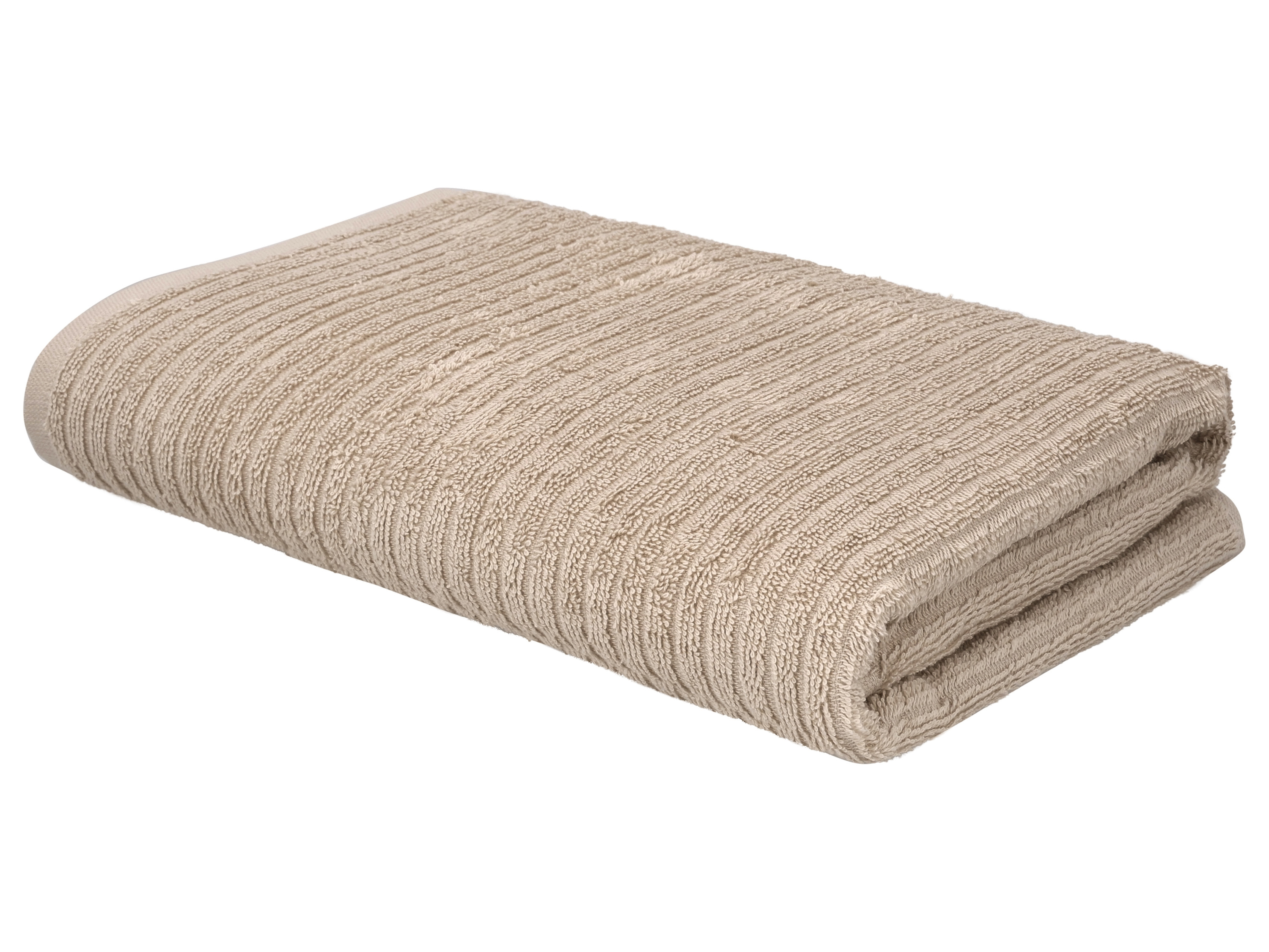LIVARNO® Ręcznik kąpielowy frotté, 70 x 140 cm (Beżowy)