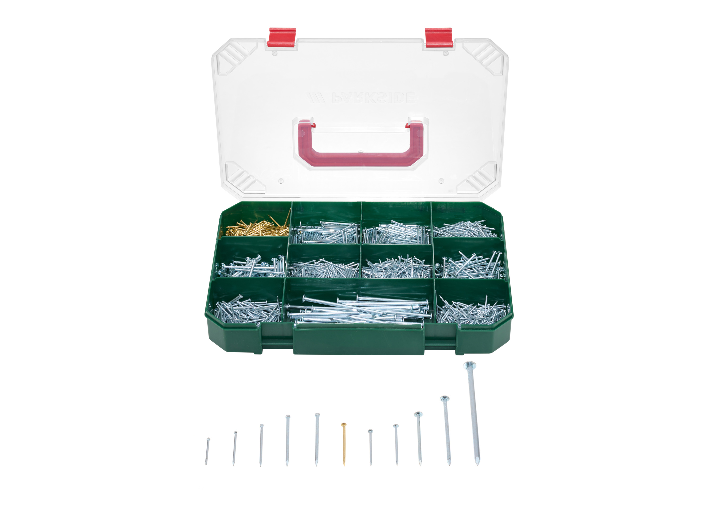 PARKSIDE® Zestaw haczyków lub kołków (Asortyment gwoździ)
