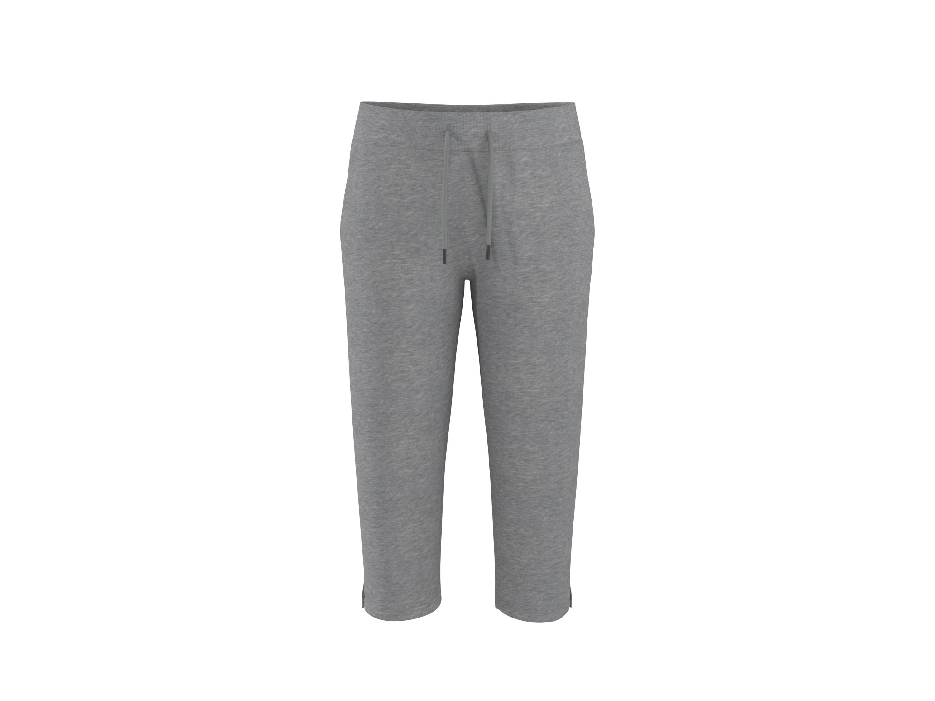ESMARA® Spodnie capri damskie (Szary, M(40/42))
