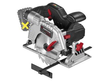 PARKSIDE PERFORMANCE® 12 V Akku-ręczna pilarka tarczowa »PHKSAP 12 B2«, bez akumulatora i ładowarki.