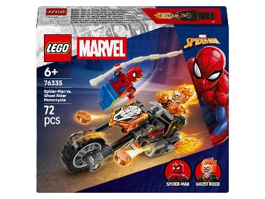 LEGO® MARVEL SUPER HEROES 76335 Spider-Man kontra Ghost Rider na motocyklu
