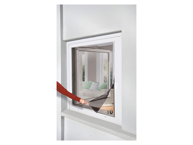 LIVARNO home Magnetyczna moskitiera na okno, 110 x 130 cm