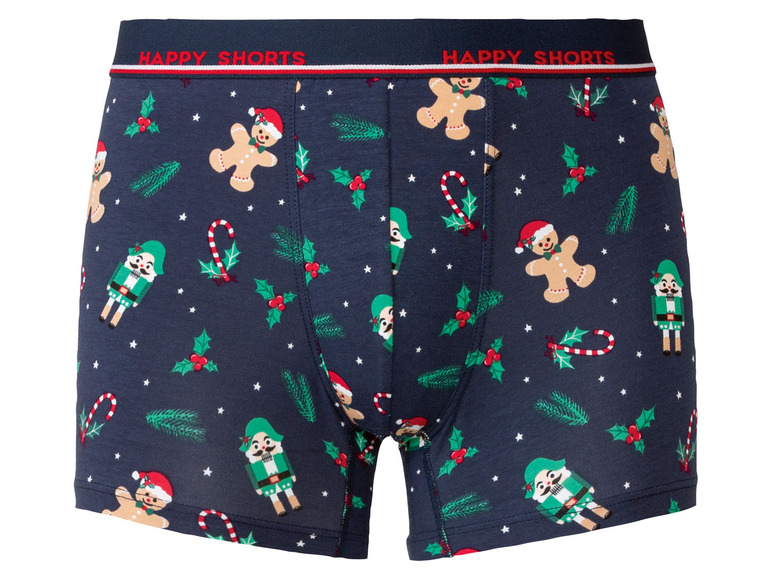 Pełny ekran: Happy Shorts Komplet 2 par bokserek świątecznych męskich - zdjęcie 9