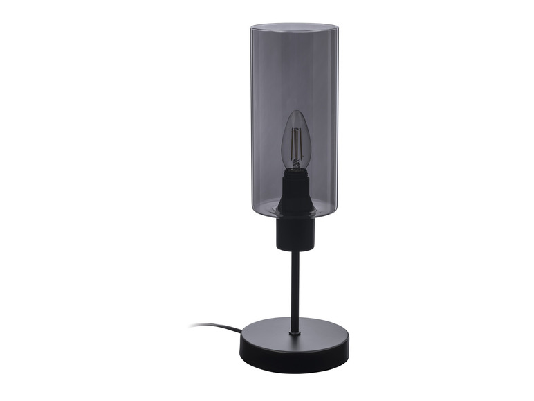 Pełny ekran: LIVARNO home Lampa stołowa LED, ze szkłem dymionym, 4,2 W - zdjęcie 2