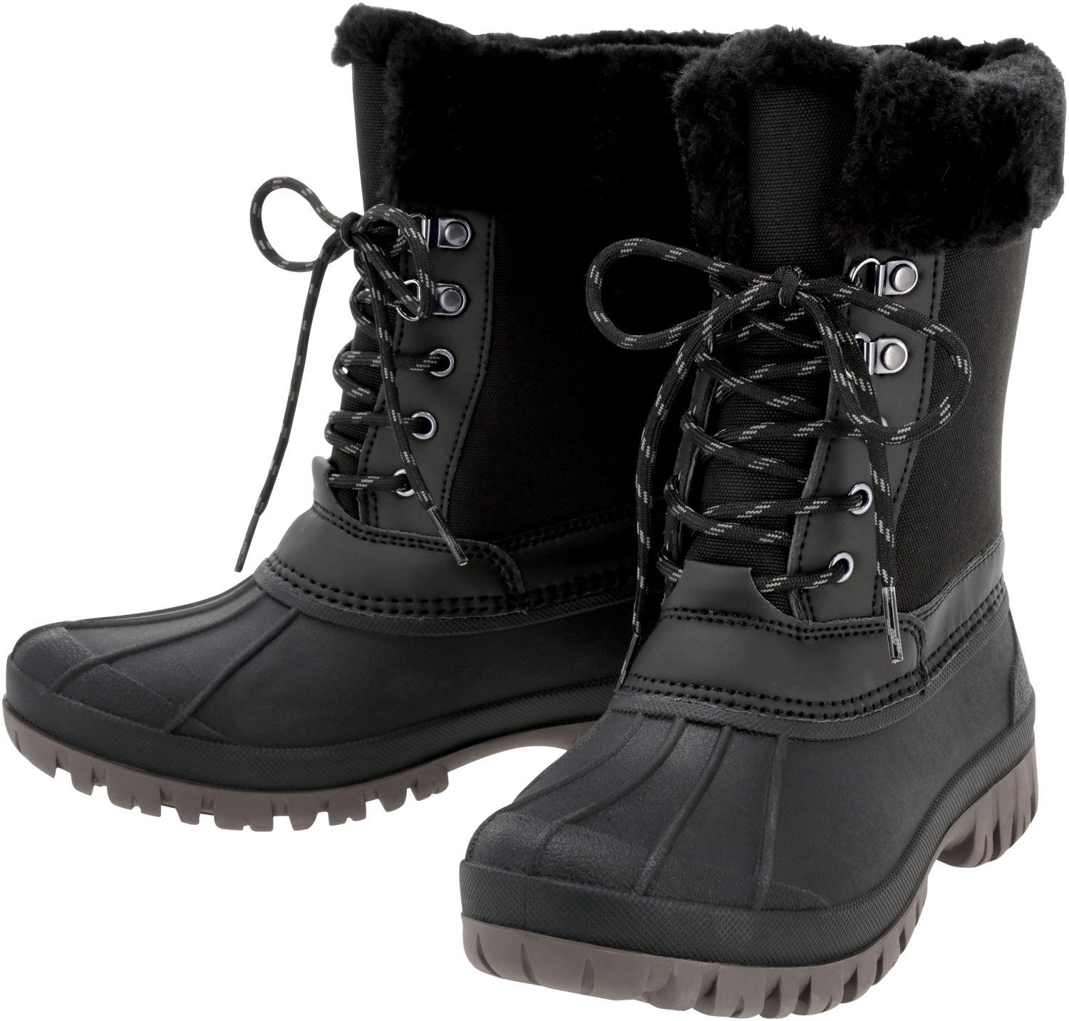 ESMARA® Ocieplane buty damskie (Czarny, 41)