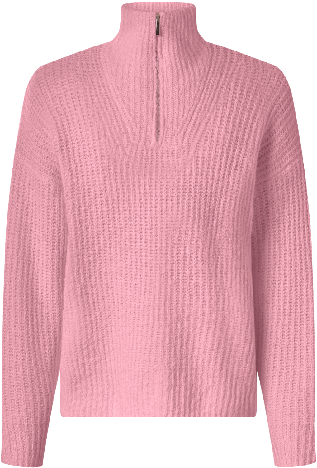 ESMARA® Sweter z grubej dzianiny damski (Różowy, L(44/46))