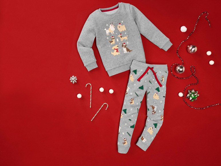 Pełny ekran: lupilu® Dres dziecięcy świąteczny (koszulka + spodnie) - zdjęcie 3