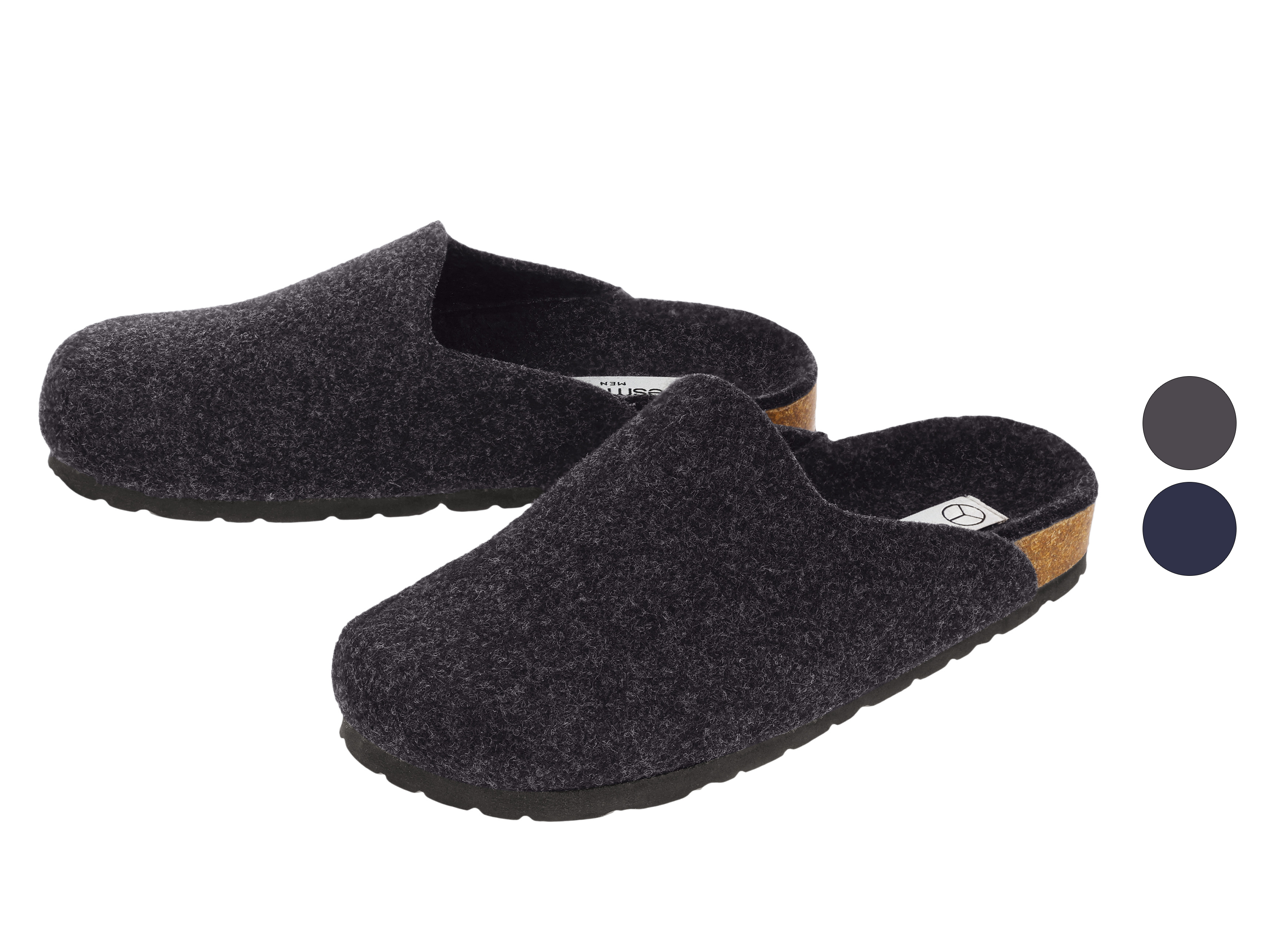 ESMARA® Chodaki filcowe męskie