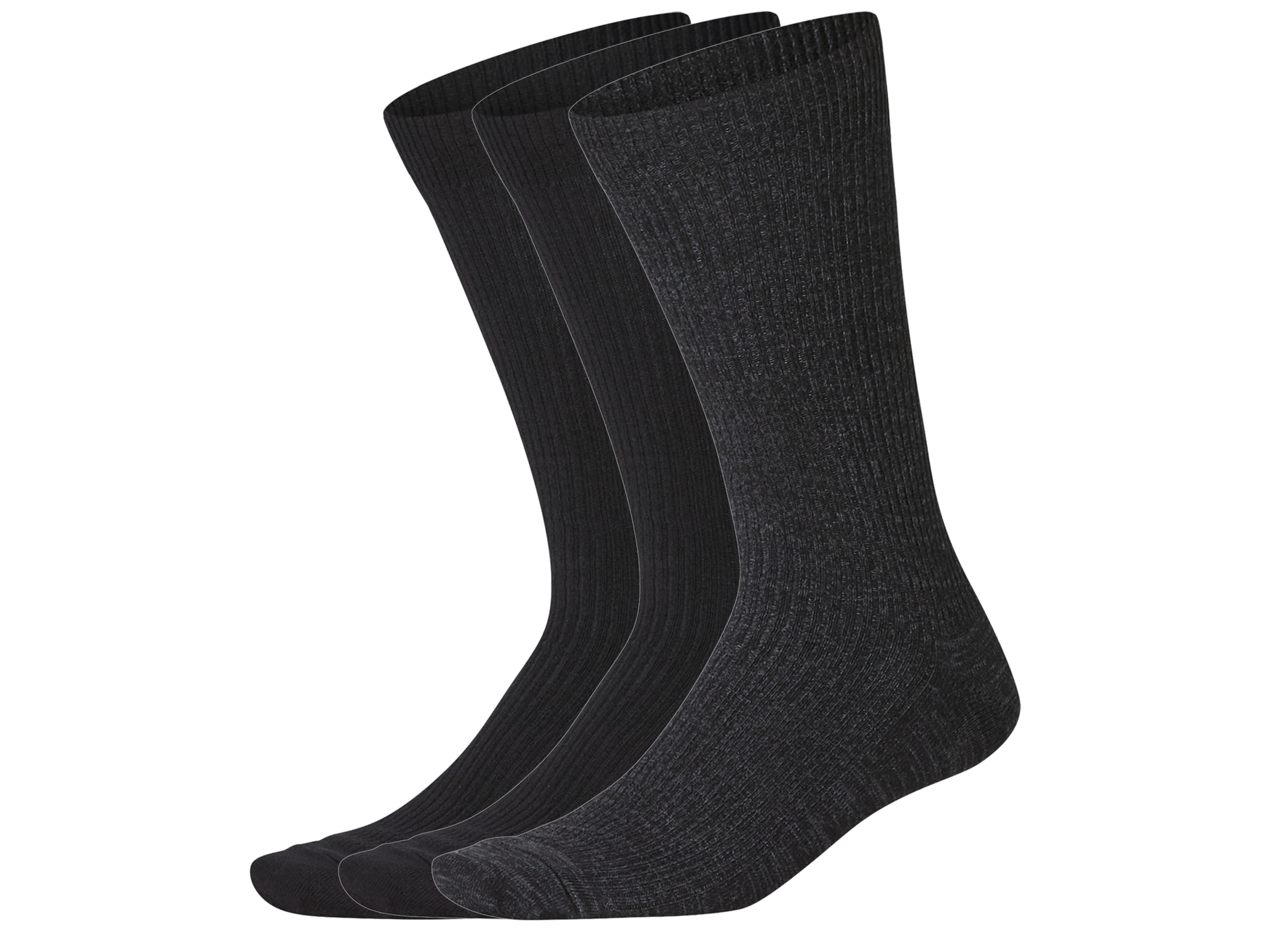 esmara® Skarpetki termiczne męskie z bawełną, 3 pary