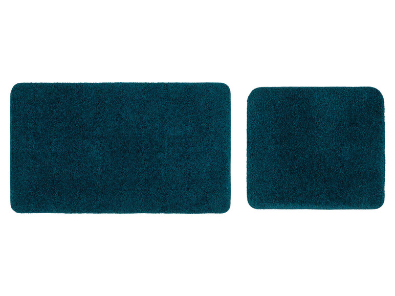 Pełny ekran: LIVARNO home Komplet dywaników łazienkowych z mikrofibry, 2-częściowy - zdjęcie 2