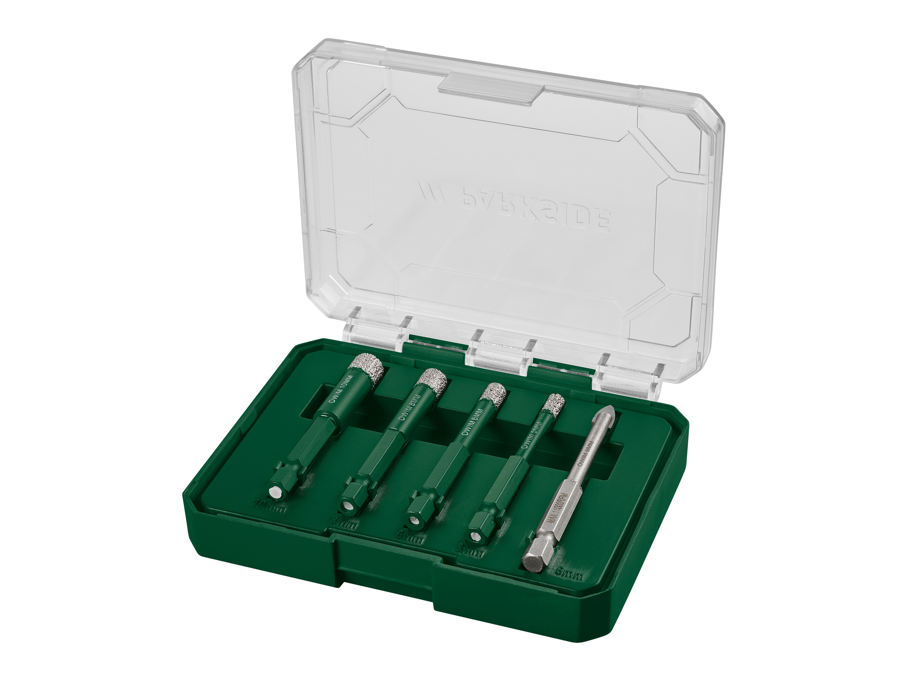 PARKSIDE® Zestaw diamentowych wierteł do płytek (Sześciokąt)