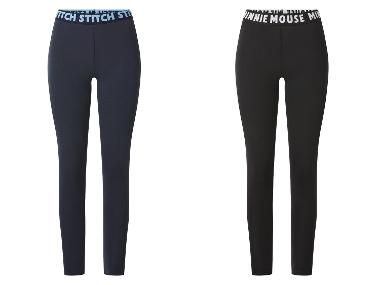 Legginsy damskie z bawełną