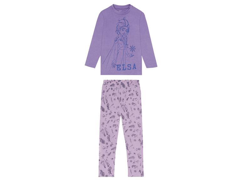 Pełny ekran: Piżama dziewczęca z bawełny (koszulka + spodnie) - zdjęcie 14