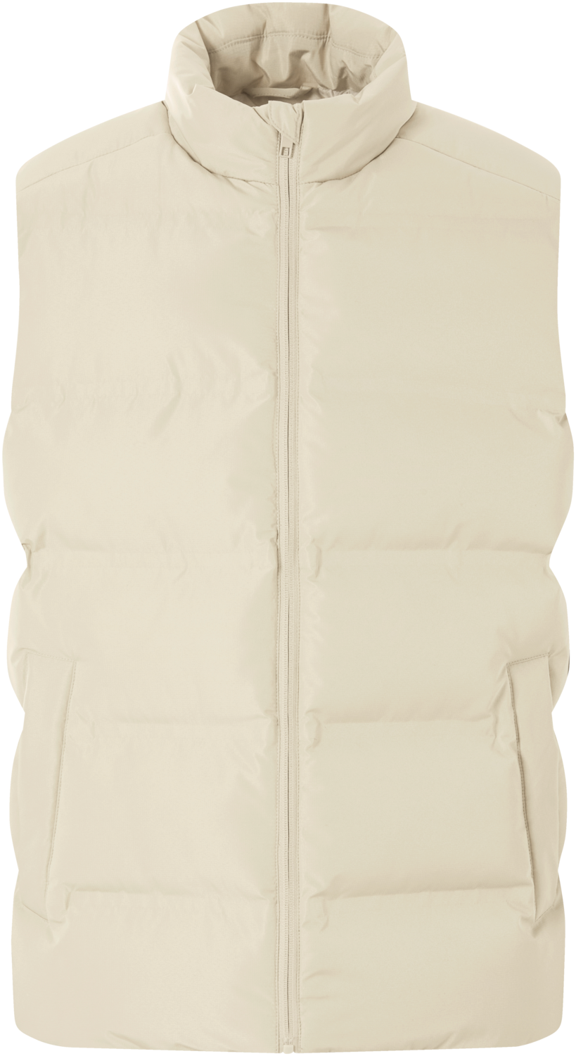ESMARA MEN Męska kamizelka pikowana (Jasnoszary, XXL (60/62))