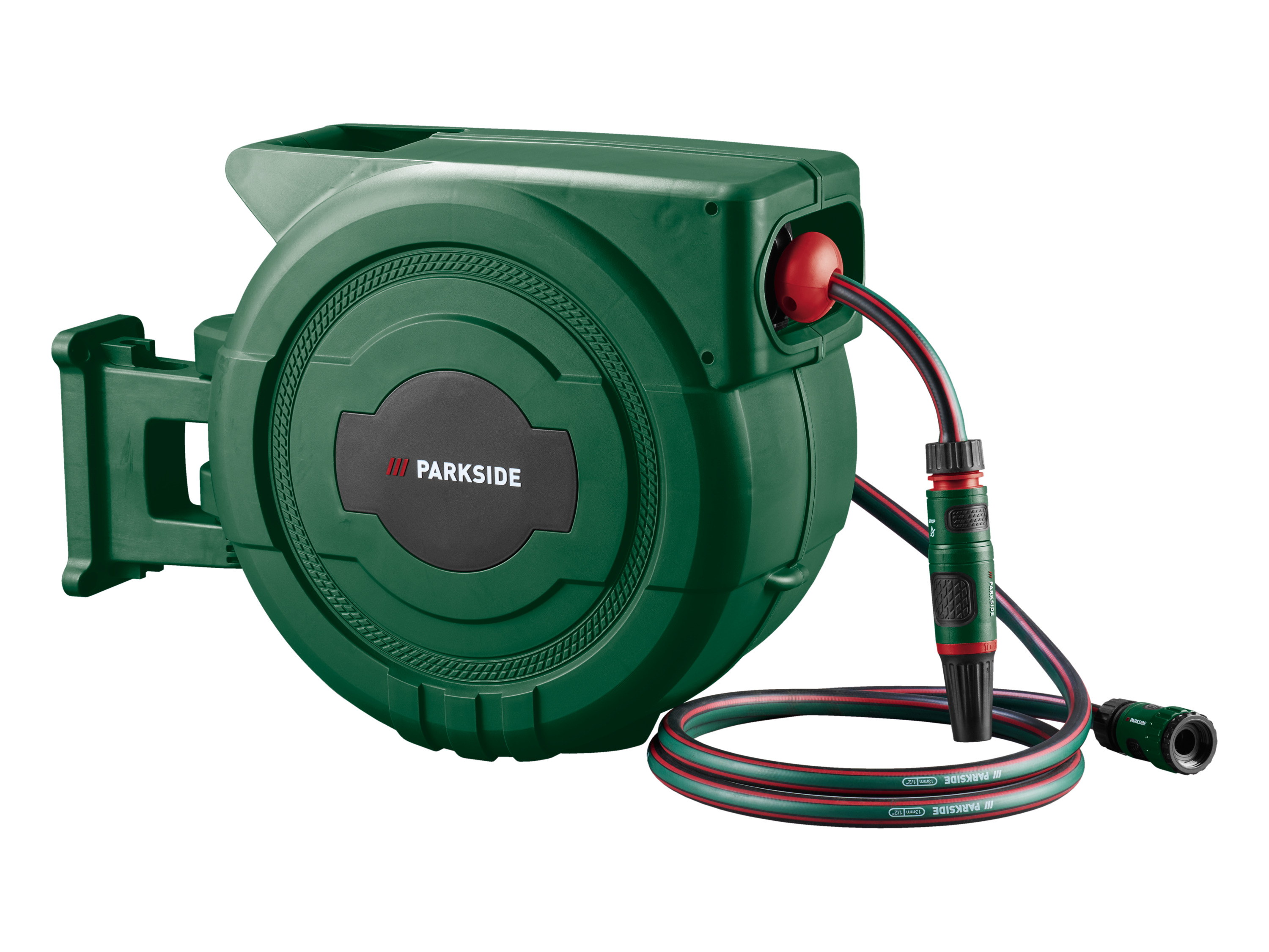 PARKSIDE® Naścienny bęben na wąż (Zielony)