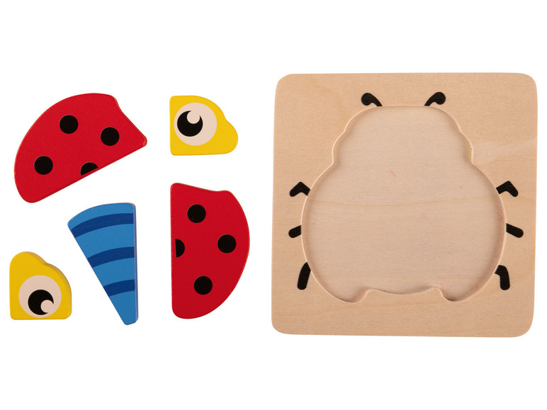 Pełny ekran: Playtive Puzzle drewniane zwierzęta, 1 zestaw - zdjęcie 15
