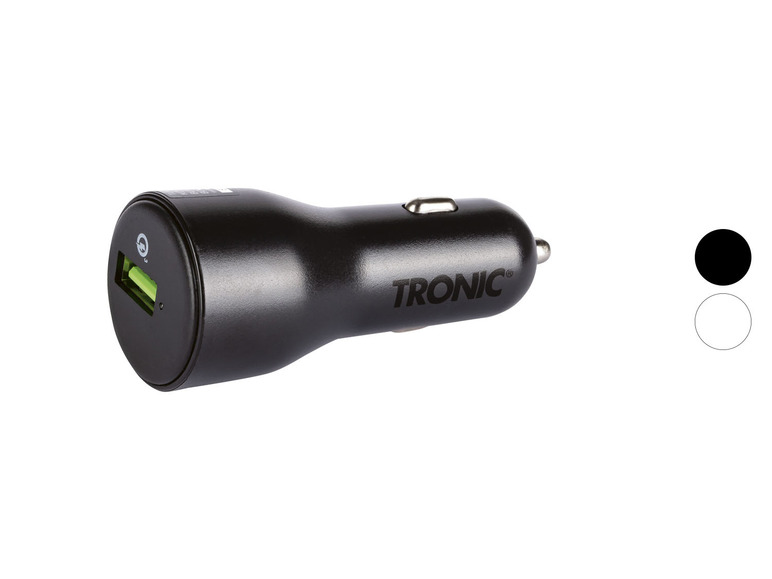 Pełny ekran: TRONIC® Ładowarka samochodowa TLA 18 A1, 18 W, z funkcją LED - zdjęcie 1