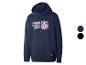 Granatowa bluza z kapturem z logo NFL