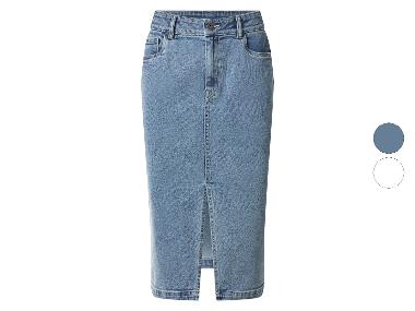 ESMARA® Spódnica jeansowa damska z bawełną