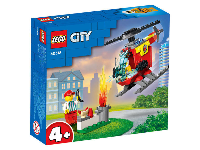 Pełny ekran: LEGO® City 60318 Helikopter strażacki - zdjęcie 1