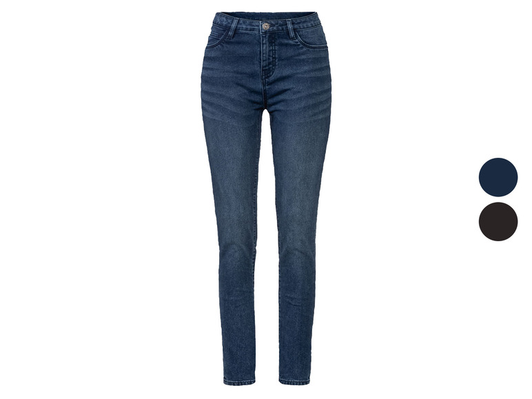 Pełny ekran: esmara® Damskie jeansy termiczne, Skinny Fit - zdjęcie 1