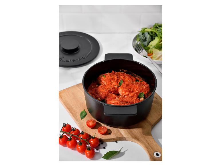 Garnek żeliwny z pokrywką, ⌀ 21 cm, 3 l