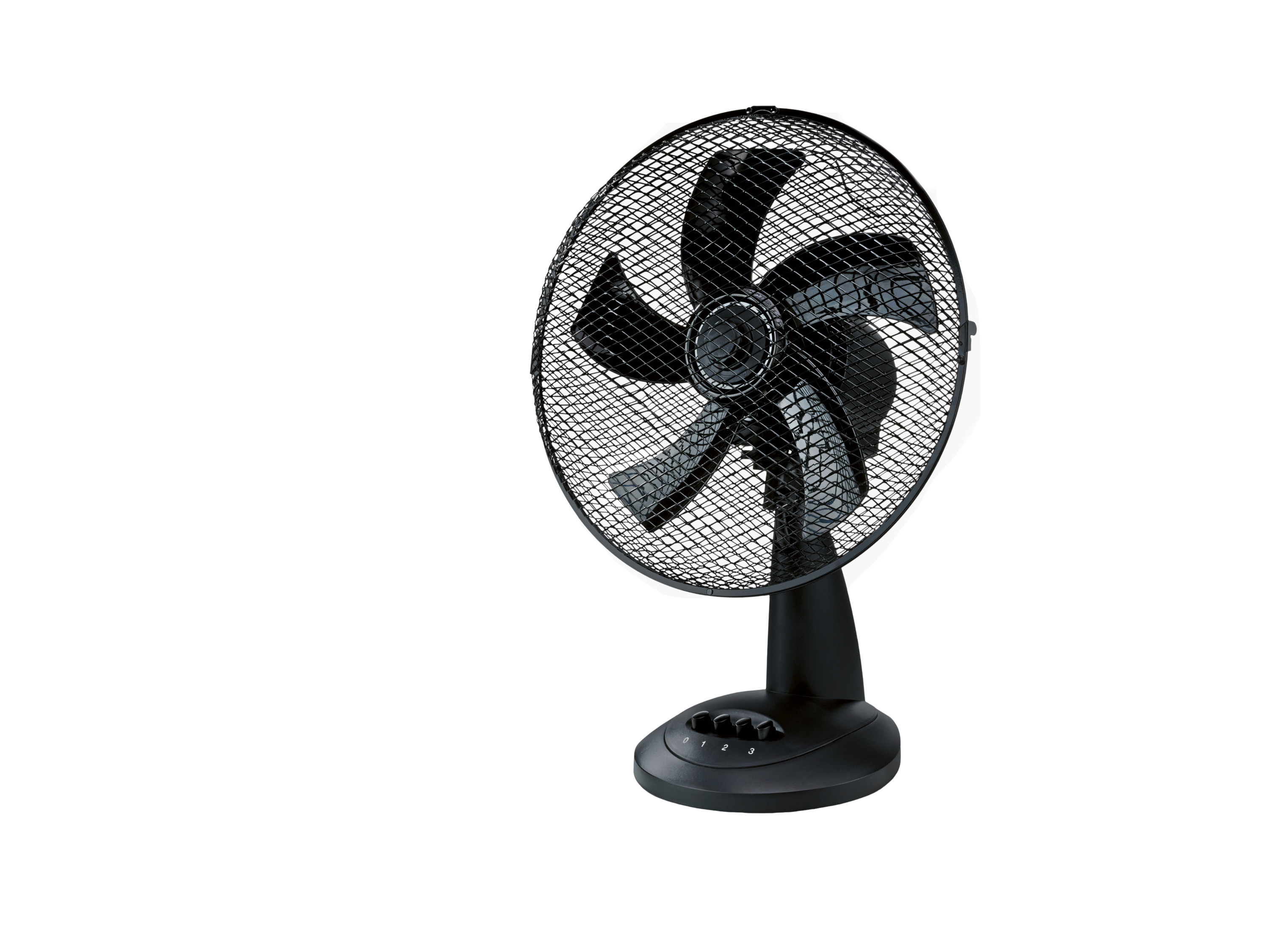 TRONIC® Wentylator stołowy, 40 W (Czarny)