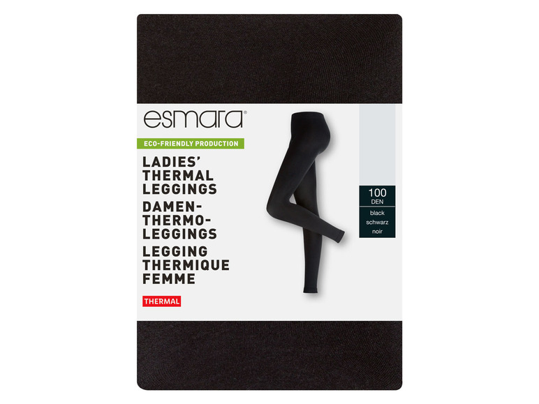 Pełny ekran: esmara® Damskie legginsy / rajstopy termiczne, kryjące - zdjęcie 4