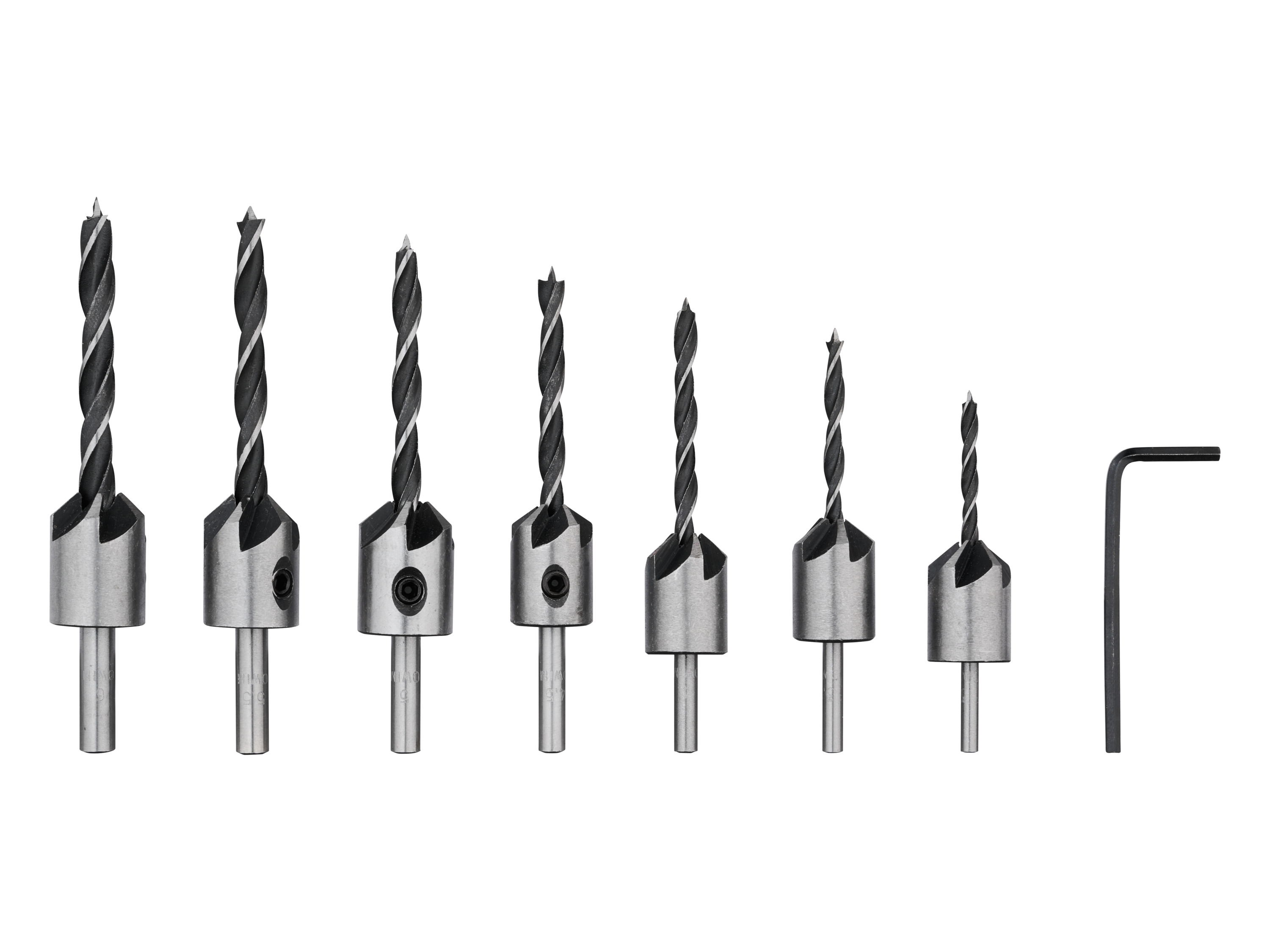 PARKSIDE® Zestaw wierteł specjalnych, PSB 6 A1, 3, 4, 5 lub 8 elementów (Wiertło do drewna)