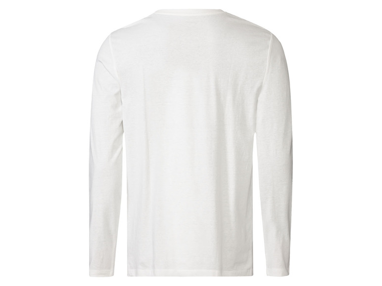 Pełny ekran: LIVERGY® Bluzki męskie z bawełny, 2 sztuki - zdjęcie 10