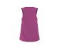 Sukienka bez rękawów w kolorze magenty, widok z tyłu.