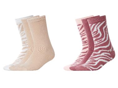 esmara® Skarpetki puszyste damskie, 3 pary