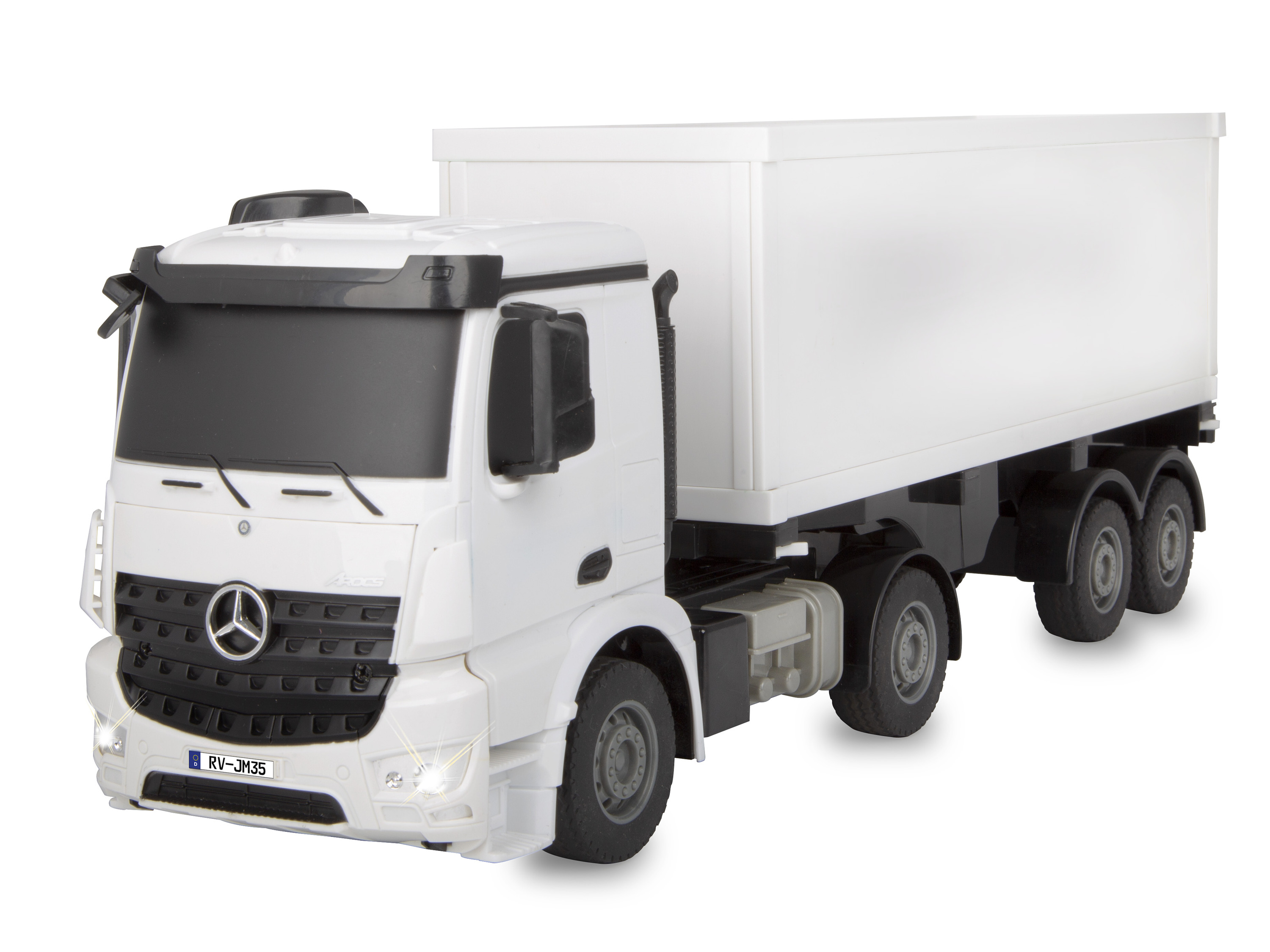 JAMARA Mercedes-Benz Samochód ciężarowy z kontenerem »Arocs«, oficjalnie licencjonowany.