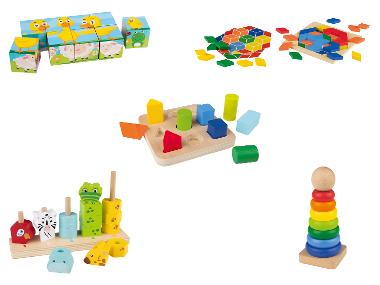Playtive Układanki drewniane