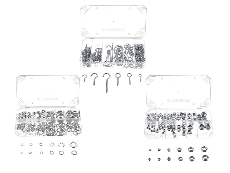 Pełny ekran: PARKSIDE® Asortyment drobnych części, w przezroczystym pudełku - zdjęcie 1