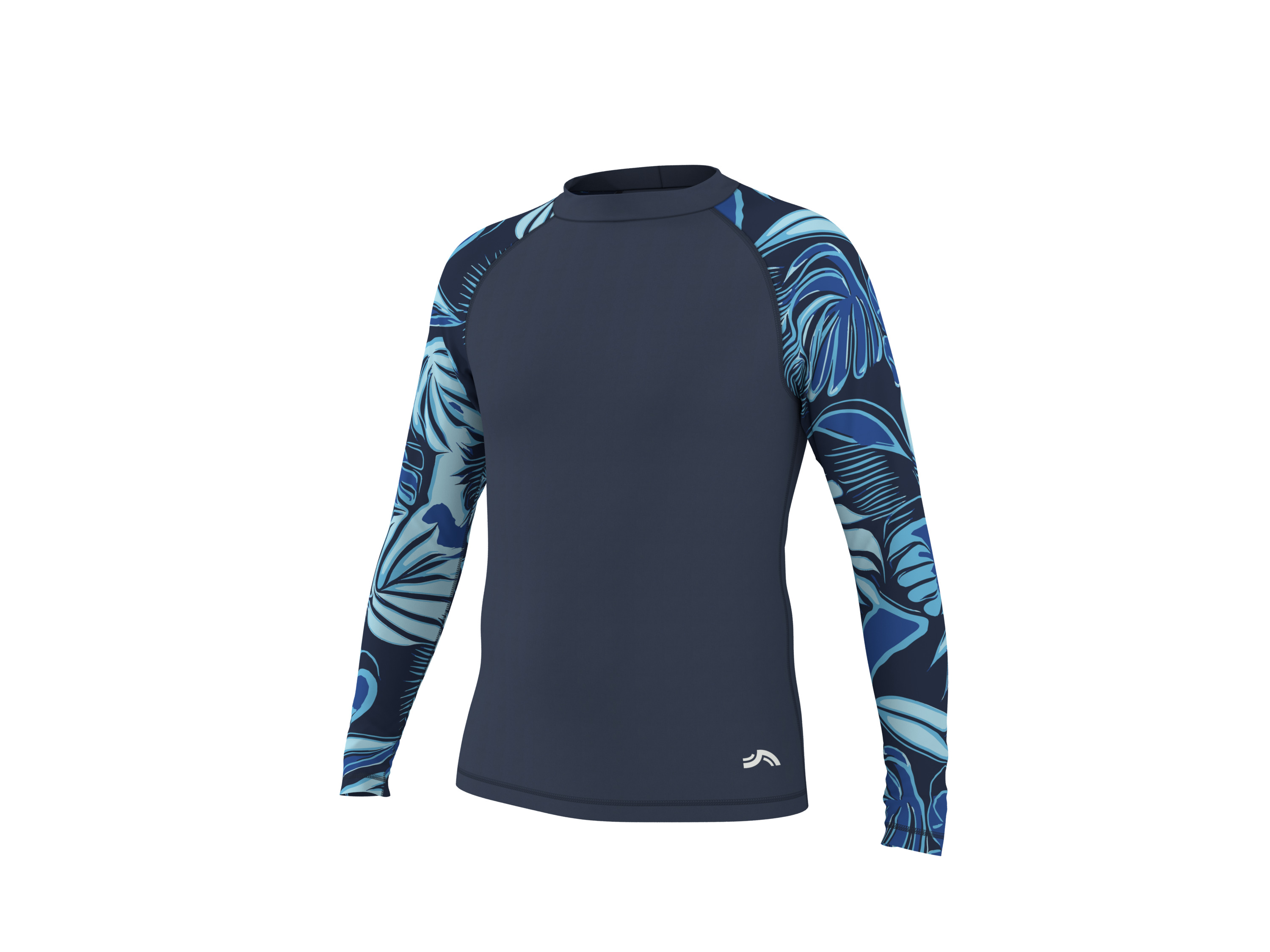 CRIVIT Koszulka do pływania UV męska (Niebieski, S (44/46))