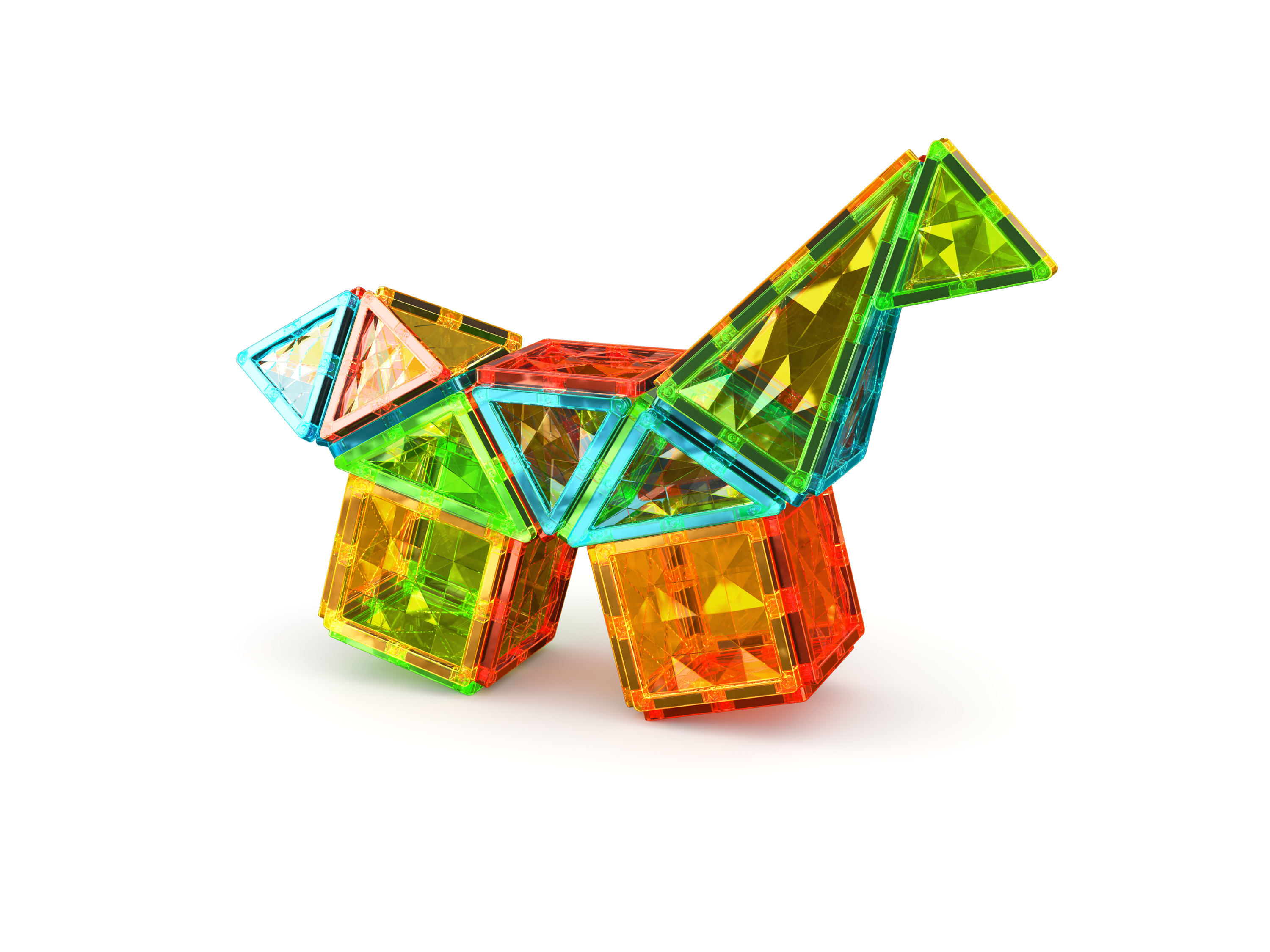 GEOMAG Klocki magnetyczne Gems Rocket 32