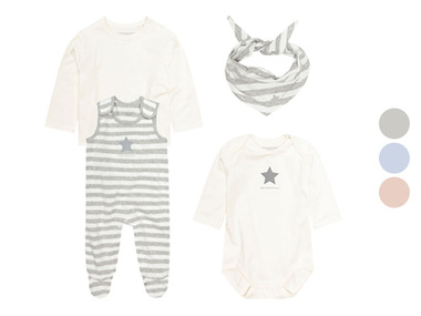 bellybutton Komplet prezentowy niemowlęcy (śpioszki, koszulka, body, chustka), 1 komplet