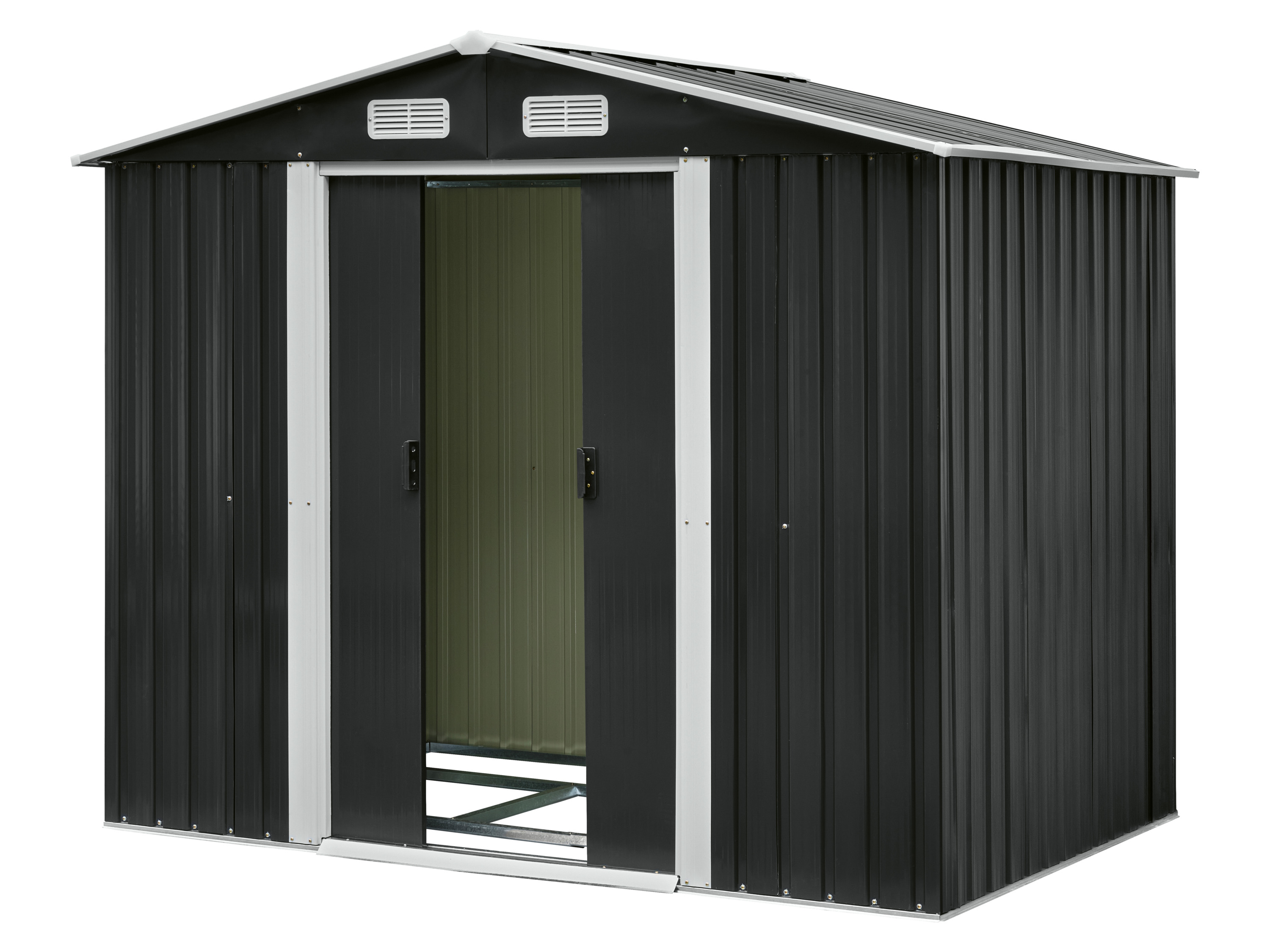 PARKSIDE® Szopa ogrodowa ze stali, 165 x 230 x 195 cm