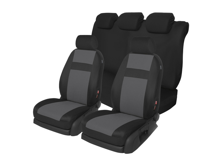 Pełny ekran: ULTIMATE SPEED® Zestaw pokrowców na fotele samochodowe, 12 elementów - zdjęcie 1