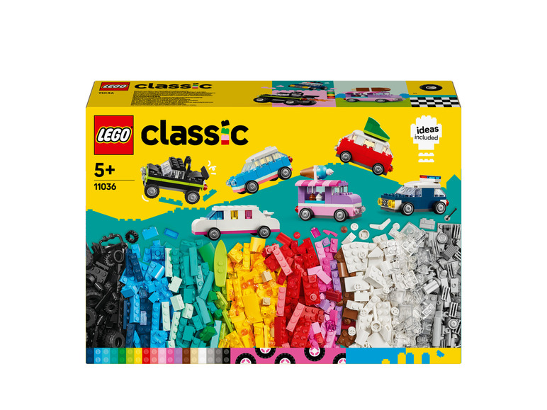Zestaw klocków LEGO® 11036 »Kreatywne pojazdy«
