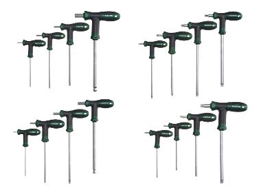 PARKSIDE® Zestaw kluczy imbusowych z uchwytem T / Zestaw kluczy TX z uchwytem T